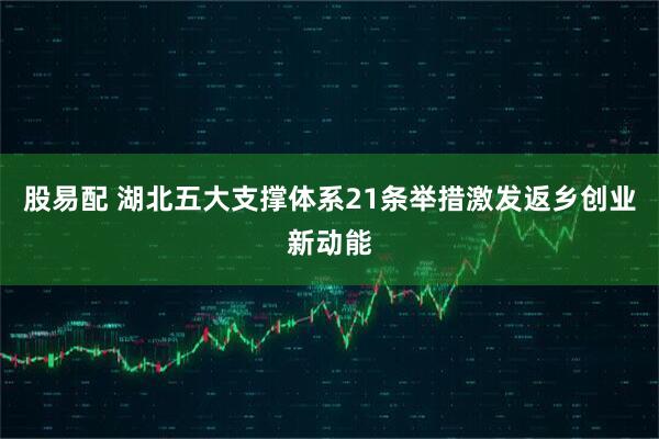 股易配 湖北五大支撑体系21条举措激发返乡创业新动能